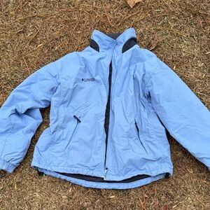 Columbia Kids Sky Blue Rain Jacket
